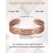 Magcopper Adjustable Copper Bracelet for Arthritis Relief | Magnetic Copper Bangle for Adults - Antique Color CPB-2046 - Buy Online on GoSupps.com