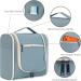 Large Greyish Blue Travel Hanging Toiletry Organizer for Women - Makeup & Cosmetic Bag - Buy Online on GoSupps.com