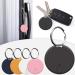 Portable Tracking Bluetooth 5.0 Mobile Key Tracking Smart Anti Loss Device for Pet Cats Dogs Wallet Key Easy to Use Black