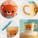 Ghjkldha Mouthwash Cups Mouthwash Cup With Lid | Portable Reusable Toothbrush and Toothpaste Holder for Kids Boys Toddler Children - Buy Online on GoSupps.com