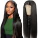 ALIPOP 5X5 Hd Lace Front Human Hair Wig Glueless Wigs For Women Human Hair Brazilian Silk Straight Deep Parting 5X5 Transparent Lace Frontal Wigs Pre-Plucked Human Hair Wig 30 Inch Natural 30 Inch 5X5 st wig