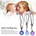 Silicone Bite Ring Toys for Babies - 3-Part Set | Soft Fun Portable Chewing Soothers - Buy Online on GoSupps.com