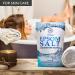 100% Pure Epsom Salt 35 Oz (1kg) - Magnesium Sulphate for Sore Muscles - Relaxation & Detox - Body Care Essential for Good Sleep - Buy Online on GoSupps.com