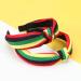 Ardorchid Rasta Headbands African Jamaica Juneteenth knotted Headband for Women Girls Elastic Hairband Hair Hoop No Slip Hair Accessories Gifts - Buy Online on GoSupps.com