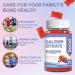 Calcium Citrate Gummies Chewable 1200mg Calcium Gummies for Women & Men Calcium Supplement for Muscle & Immune Support High Absorption Sugar Free Mixed Berry Flavor 60 Count - Buy Online on GoSupps.com