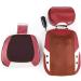 Global Relax Mantra Shiatsu Massage Backrest with Heat | Adjustable Headrest & Removable Seat | Back Shoulders & Lumbar Spine Relief | 2-Year Guarantee - Buy Online on GoSupps.com