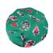Satin Bonnet for Natural Hair - Reversible Green Silk Sleep Cap for Black Women & Curly Hair - Buy Online on GoSupps.com