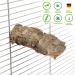 HappyBird Cork Seat Board XS for Budgies & Parrots - Natural Cork 10-8 cm | International Shipping Available - Buy Online on GoSupps.com