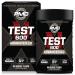 PMD Sports N-TEST 600 Advanced Nitric Oxide Booster for Men - with Clinically Studied Testofen - Lean Muscle and Strength Gains with Estrogen Suppression (90 Veggie -Caps)