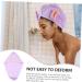 MAGICLULU 2pcs Bunny Ears Dry Hair Hat Hair Ring Aldult Coral Fleece Violet - Buy Online on GoSupps.com