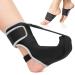 Plantar Fasciitis Night Splint Sock 2024 Upgraded Plantar Fasciitis Brace for Women Men with Arch Support for Achilles Tendonitis Foot Drop Heel Spur Pain Relief Black (Small)