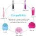 2 Pack Replacement Charger Cord for FOREO Luna Series Facial Cleanser Luna/Luna 2 / Luna Mini 2 / Luna go/Luna Luxe Fairywill/KIPOZI Sonic Electric Toothbrush Replacement USB Charger Cable - Buy Online on GoSupps.com
