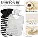 NAANLE 2L Musical Daisy Hot Water Bottle Large Transparent Bottle for Menstrual Cramps Pain Relief & Heat Therapy - Buy Online on GoSupps.com