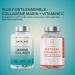 Collagene Marin Acide Hyaluronique et Magnesium | 1452 mg - Complement Alimentaire Peau Collagene et Acide Hyaluronique Pur au Peptide de Collagene - Collag ne Marin Hydrolys sans OGM - 120 G lules - Buy Online on GoSupps.com