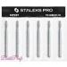 Diamond Drill Bit Bits Manicure Pedicure Nail "Flame " Blue 2.1mm Staleks (Blue/Medium) - Buy Online on GoSupps.com