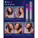 EWSBI 5-in-1 Hair Dryer Brush Set with Negative Ion Technology - Ideal for Straightening, Curling, and Blow Drying - Hot Air Brush in Pink - Buy Online on GoSupps.com
