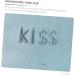 HONMEET 1 Set Kiss Hairpin Letters Bobby Hair Jewelry Metal Hair Claw Hair Clips for Women Hair Accessories Hair Pin Rhinestone Hair Crystal Bobby Rhinestones Hair Piece Child Girl - Buy Online on GoSupps.com