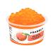 FRANKLY Popping Boba - For bubble tea yoghurt cakes and desserts (peach 450g)