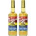 Torani Vanilla Flavour Syrup 750ml bottle 2 Pack Transparent & Caramel Classic Flavour Syrup 750ml bottle 2 Pack light brown Syrup+Caramel Classic Flavour Syrup Vanilla 750 ml (Pack of 2) - Buy Online on GoSupps.com