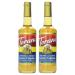 Torani Caramel Classic Flavour Syrup 750ml bottle 2 Pack light brown Caramel 750 ml (Pack of 2)
