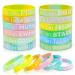Nhydzsz 12 Stile motivational bracelets in German with inspiring sayings silicone bracelets inspiring silicone bracelets power arm bands for teens women men