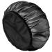 Keeygo Shower Cap  Terry Lined Shower Caps  Triple Layer Large Shower Cap for Women  Towel Lined Reusable Shower Caps for Women Long Thick Hair  Waterproof Hair cap (Black)