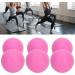 Verdant Touch Neck Massage Ball - Silicone Peanut Shape for Neck & Shoulder Relief 3 Pack - Rose Red | International Shipping Available - Buy Online on GoSupps.com