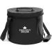 The Friendly Swede Collapsible Bucket with Lid - Portable 16L Folding Bucket for Camping, Travel & Gardening - Black - Buy Online on GoSupps.com