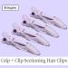 Briogeo Grip + Clip Sectioning Hair Clips - Alligator Jaw Design for Secure Hold - Non-Damaging Dent-Free Styling - Suitable for All Hair Types Textures and Lengths - Set of 4 - Buy Online on GoSupps.com