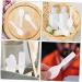 Coolhiya 20-Pack Prison Toothbrush with Spoon | Mini Soft Grip Travel Toothbrush | Ideal for Prison Needs - White Plastic - Buy Online on GoSupps.com