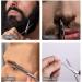 Suvorna 4.5 Mustache & Beard Grooming Scissors for Men - Nose & Facial Hair Trimming Barber Shears - Buy Online on GoSupps.com