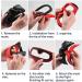 HeiyRC Silicone Eye Pad for DJI AVATA Goggles 2 - Red Face Cushion Cover | Sweat-Proof, Non-Slip, Washable - Buy Online on GoSupps.com