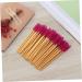 FRCOLOR 100 Pcs Colorful Mascara Colored Mascara Eyelash Brush Mascara Wands Applicator Stick Make up 50 Pcsx2pcs Rosex2pcs - Buy Online on GoSupps.com