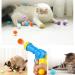SXFENG Cat Toys Interactive Cat Toy 100pcs Cat Pom Pom Balls with Cat Toy Launcher Cat Toy for Cats and Kittens Toy for Indoor Pets Cat Exercise Training Chasing (100pcs) - Buy Online on GoSupps.com
