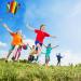VIKY Dragons Kite for Kids - Colorful Pocket Kite 30m Dragon Cord Beginner Friendly Outdoor Flight Toy - 82cm x 52cm Rainbow Kites for Children and Adults - Buy Online on GoSupps.com