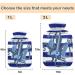 Naanle Stripes Octopus Anchor Hot Water Bottle - 2L Transparent Bed Warmer for Pain Relief & Comfort | Best Heat Therapy Solution - Buy Online on GoSupps.com