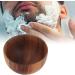 Wooden Shaving Soap Bowl - Portable Large Capacity Shaving Container for Men | Ideal for Barbers - Buy Internationally - Buy Online on GoSupps.com