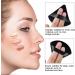 Velour Triangle Powder Puff Set with Mini Finger Makeup Sponges - 4 Pieces for Mineral Powder and Body Foundation - Buy Online on GoSupps.com