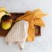 Set of 4 100% Cotton Waffle Washcloths 13x13 inches in Beige - Buy Online on GoSupps.com