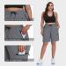 SEKINO Women's Plus Size Gray Hiking Cargo Shorts | Quick Dry & Lightweight Outdoor Shorts (2X) - Buy Online on GoSupps.com