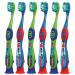 Colgate PJ Masks Toddler Toothbrush 6-Pack | Extra Soft Bristles, Suction Cup | Kids 2-5 Years Old - Buy Online on GoSupps.com