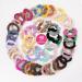 Scrunchies Hair Ties for Heavy or Curly Hair - 48 PCS Elastic Ponytail Holders for Women and Girls - Multi-2 - Buy Online on GoSupps.com