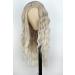 Porsmeer Long Curly Blond Ombre Wig for Women | Natural Afro Everyday & Cosplay Costume | Light Gold Halloween & Carnival Wig - Buy Online on GoSupps.com