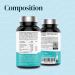 NOVOMA Marine Collagen + Hyaluronic Acid 1000 mg Pure Hydrolyzed Collagen Type 1 & 3 With Vitamin C Zinc and Biotin Skin Beauty Hair & Nails 90 Softgels - Buy Online on GoSupps.com