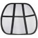 1pc Multi- Backrest pad Mesh Lumbar Support System Cushion| Black Durable Processed