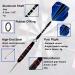 GOOSO Professional Steel Tip Darts Set 22G with Flights, Sharpener & Magnetic Case - 6 Pack - Buy Online on GoSupps.com