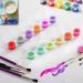 ZEAYEA 100 Strips 2ml Empty Paint Cup Pots with Lids - Arts Crafts Storage Containers - Buy Online on GoSupps.com