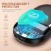 10000mAh Rechargeable Electric Hand Warmer & Power Bank | Fast Heating | Double-Sided | 3-in-1 | Digital Display | Sunset Light - Black - Buy Online on GoSupps.com