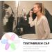 iPetBoom Travel Toothbrush Envelope - 6 Portable Toothbrush Cases for Home Travel Camping & School - Ideal Toothbrush Pod Cover - Buy Online on GoSupps.com