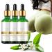 LMNH Hiplift Buttocks Essential Oil, Butt Firming Enhancement Oil for Women, Natural Herbal Hip Lift Up Massage Cellulite Removal, & Lifting Fast (3pcs)